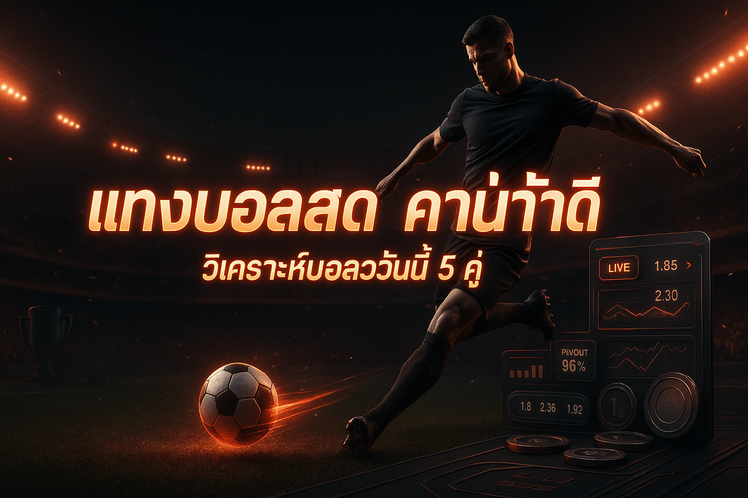 แทงบอลสด ค่าน้ำดี