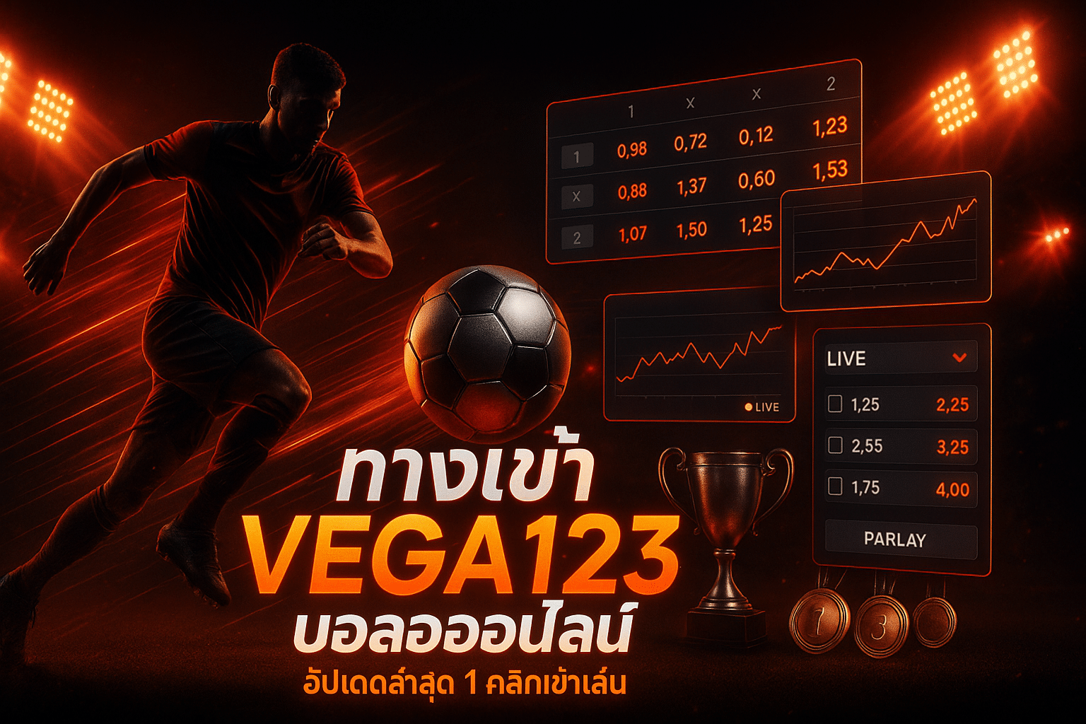 ทางเข้า VEGA123 บอลออนไลน์